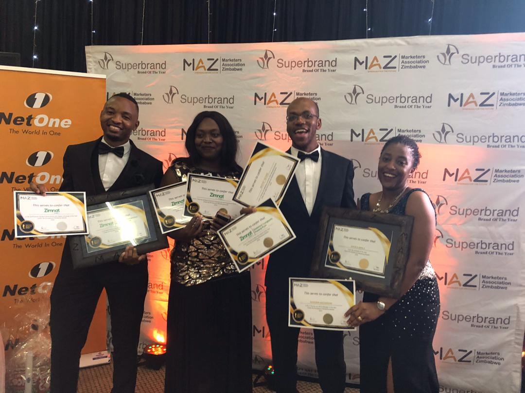 Zimnat wins 8 awards at the MAZ Exception Marketing Awards